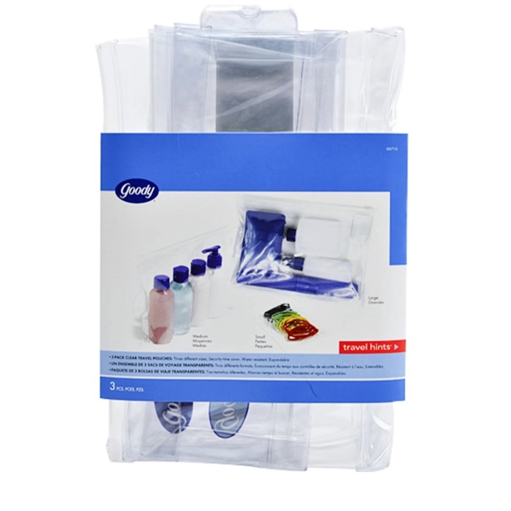 NEW Goody Makeup Bag Set